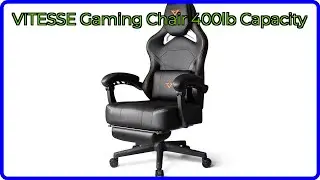 REVIEW (2026): VITESSE Gaming Chair 400lb Capacity. ESSENTIAL details.