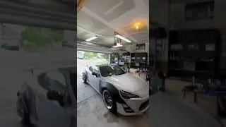 Stock to Widebody in 7 Seconds 🤣 *Rocket Bunny V1 FRS*