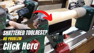 From shattered to shining New Tool Rest (Shop Jobs #1)