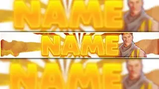 (FREE)Fornite battle royale editable banner (ps touch)