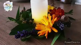Vainikėlis kapų žvakei