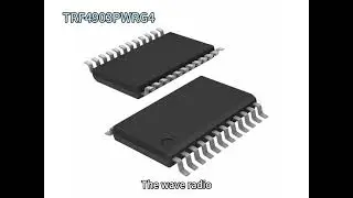 TRF4903PWRG4 (RF Transmitter) uses an electromagnetic transmitter in radio to send data frequencies.