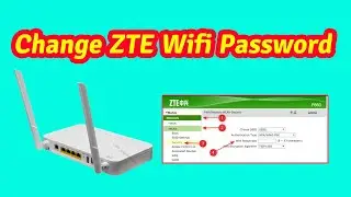 How to change ZTE Wi-Fi password | Change Wi-Fi password on PC