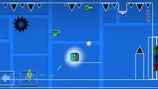 Мой уровень в geometry dash 2.2 