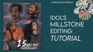 Idol's millstone editing tutorial by sumellikaxtutorialz ✨