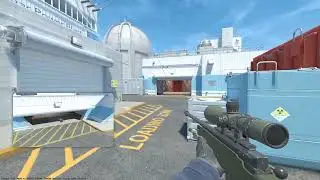 CS2 | Nuke | Garage smoke from T Spawn