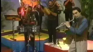 dave valentin con la orquesta del cano estremera