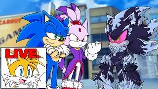 THE FINAL BATTLE! - Tails Streams Sonic & Blaze Vs. Mephiles - Q&A LIVE