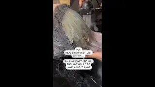 Making a hair mistake in the salon