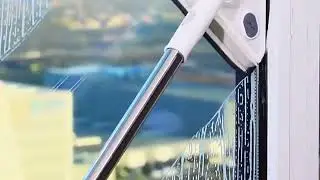 Teleskopik Saplı 150 cm Üçgen Mop Cam Duvar Tavan Fayans Parke Temizleyici