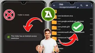 Ограничение доступа к папке Obb/data - эта папка имеет ограничение доступа Android Zarchiver