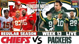 LIVE: Kansas City Chiefs vs Green Bay Packers: SNF WEEK 13
