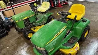 Купил два трактора John Deere.