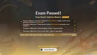 Beginner Alchemy Exam (Phase Two) | Alchemical Ascension | Genshin Impact 4.5