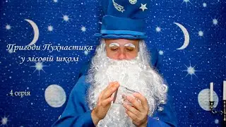 Пригоди Пухнастика в лісовій школі  -  4 серія  -  Чарівник-Казкар