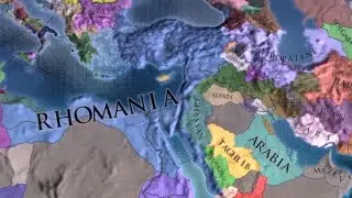 muslim eastern roman empire alternate history eu4 timelapse 1440-1835 (aevum lupi bicupis mod)