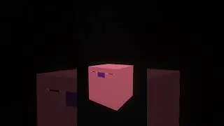 He's just looking at me... menacingly! #minecraft