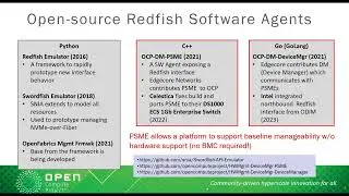 2023 OCP Hardware Management Tech Talks