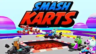ОНЛАЙН БИТВА НА ВЫЖИВАНИЕ В СТИЛЕ КАРТИНГА Smash Karts Game