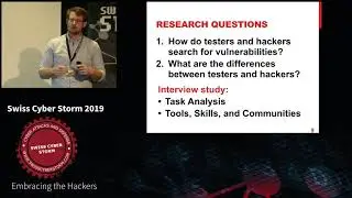Hackers vs. Testers: A Comparison of Software Vuln. Discovery Processes By Daniel Votipka (2019)