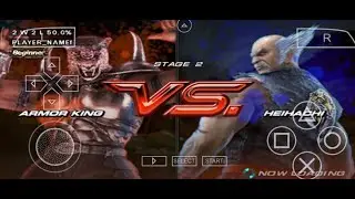 ARMOR KING VS HEIHACHI TEKKEN 6