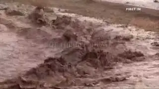 Acton, Ca. Monsoon Rain, hail, & mud flow