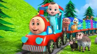 Train Choo Choo Song | Fun Train Adventure for Kids | Funland Kids Tv
