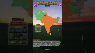 Religion in South Asia by National Subdivision 🌏🛐