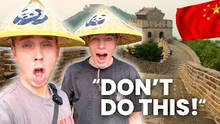 They WARNED Us NOT to Hike Up the Great Wall of CHINA (but we did)