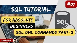 SQL Tutorial for Beginners | Sql full course in Hindi | DML Commands Part 2 #6 #sqlforbeginners #sql