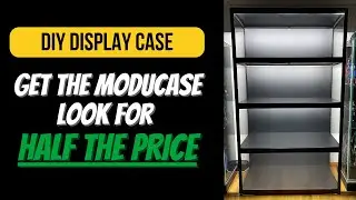 DIY Display Case For Hot Toys Vehicles And Figures | Garage Shelf Upgrade
