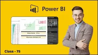 6.10 Power BI Demo Inserting Text Cards | Visualizing Data Reports | Learn Power BI 2022