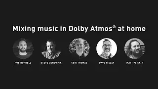 Mixing Music In Dolby Atmos® At Home // At Home, At Home // Focusrite Pro
