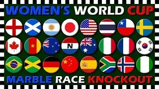 Women's World Cup 2019 - Knockout Marble Race - Algodoo