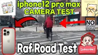 iphone 12 Promax Camera Test With Bicycle