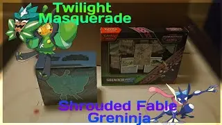 Opening Up Shrouded Fable Greninja EX and Twilight Masquerade