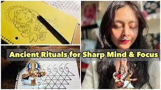 Yantra,Beej Mantra for Focus and Sharp Memory | How to make Saraswati Yantra  #saraswatipuja #tips
