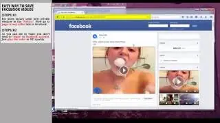 How to Download Facebook Videos HD [ No need software ]  method 01