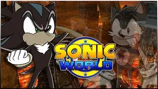 SONIC AND MEPHILES PLAYS SONIC WORLD SONIC TURNS INTO A GHOST