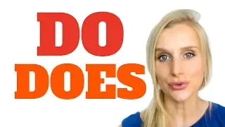 How to use the DO and DOES auxiliaries in English - Present Simple