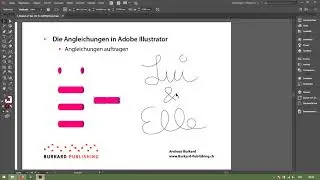 Angleichen in Adobe Illustrator (Screencast zum Publisher-Beitrag «Vom vielseitigen Angleichen»