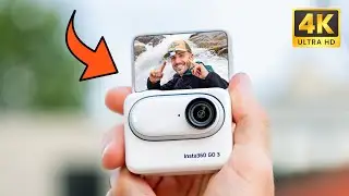 INSTA360 GO 3 Mountable on a Drone! Finally, a Compact 4K Action Camera with Incredible Details!