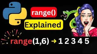 🌟What is range() in Python? Explained with Cool Animations😮🐍 | Fun Learning 💻🤯