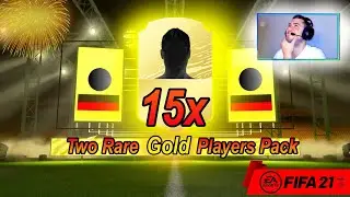 FIFA 21 OPENING 15x TWO RARE PLAYER PACKS!