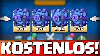 MEHRERE LEGENDÄRE KARTEN!! OMG! BIG CHEST OPENING - Clash Royale deutsch