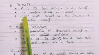 Features Of Cooperatives (English)