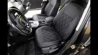 Чехлы для сидений Audi A4 (B8) из итальянской эко-кожи