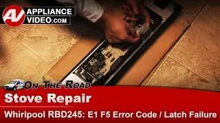 Whirlpool Oven Repair - E1, F5 Error Code - Electronic Control