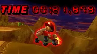 [MKWii] Grumble Volcano (Glitch) w/ Kart - 21.879
