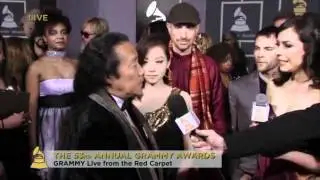 Kitaro - Interview at the Grammy's Red Carpet (2011)